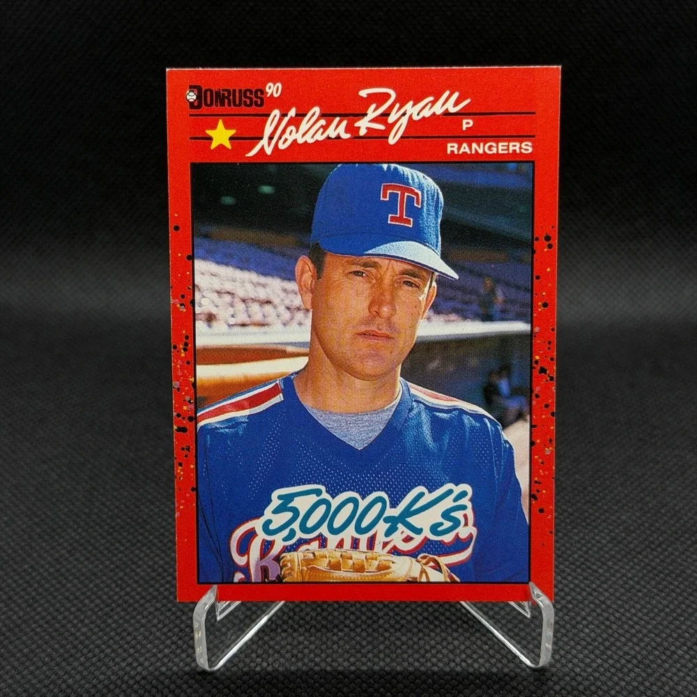 Nolan Ryan 1990 Donruss 5000Ks #659 Rangers Baseball Card NM